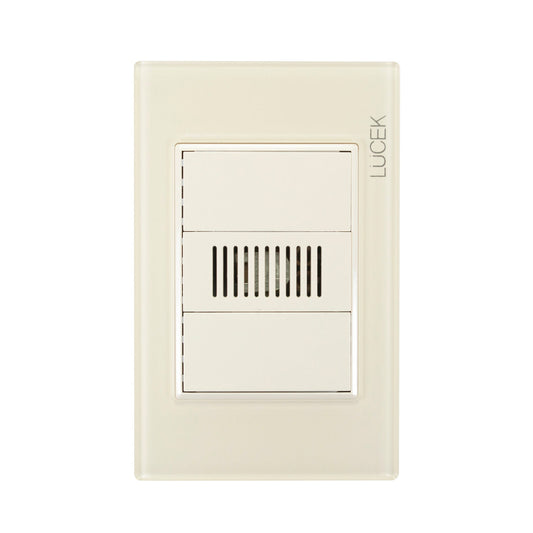 Placa Lucek colors zumbador hueso