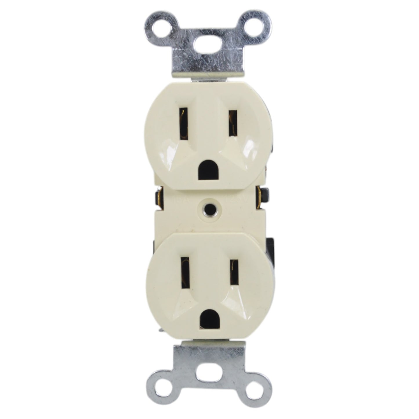 CONTACTO CNX DUPLEX ATERRIZADO OCULTO COLOR MARFIL