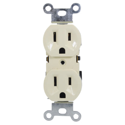 CONTACTO CNX DUPLEX ATERRIZADO OCULTO COLOR MARFIL