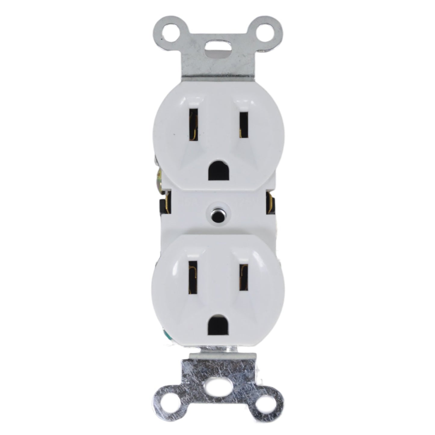 CONTACTO CNX DUPLEX ATERRIZADO OCULTO COLOR BLANCO