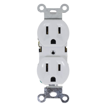 CONTACTO CNX DUPLEX ATERRIZADO OCULTO COLOR BLANCO