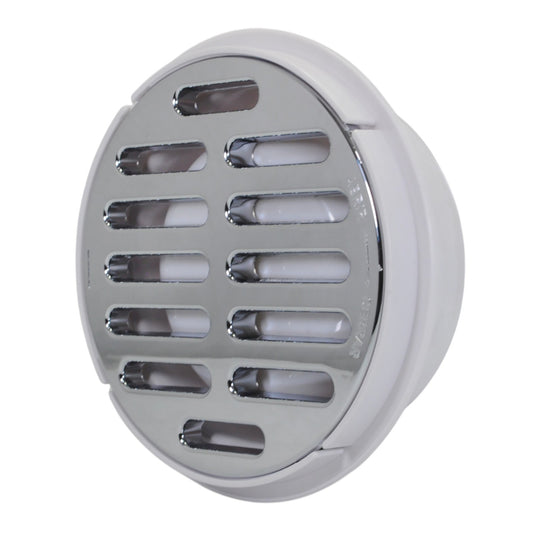 COLADERA CNX UNIVERSAL REDONDA 5"" ABS CROMADA"