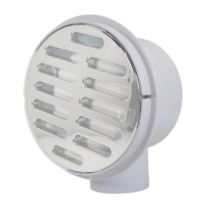 COLADERA CNX LATERAL REDONDA 5"" ACERO INOX"
