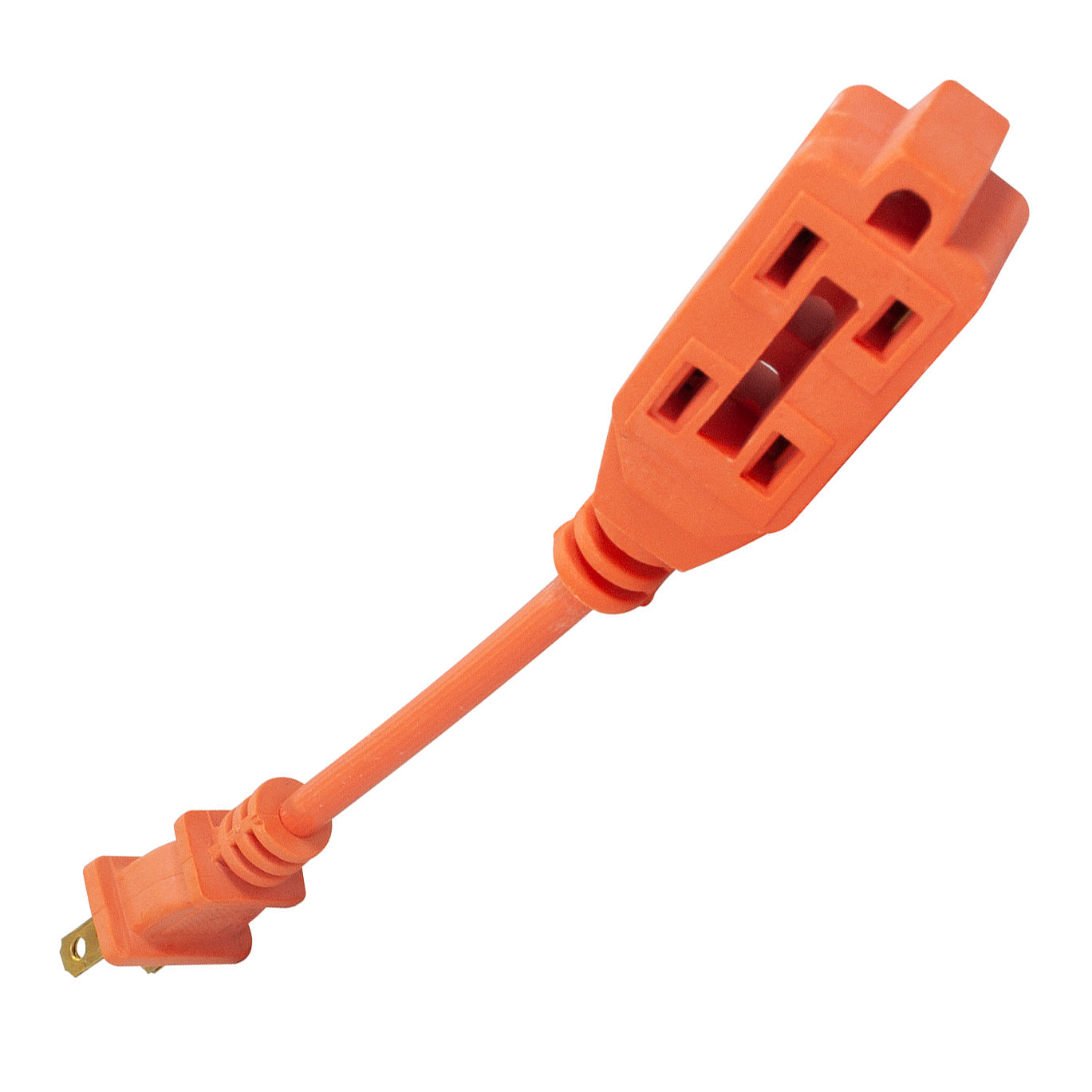 Extensión económica corta uso rudo 10 cms. naranja