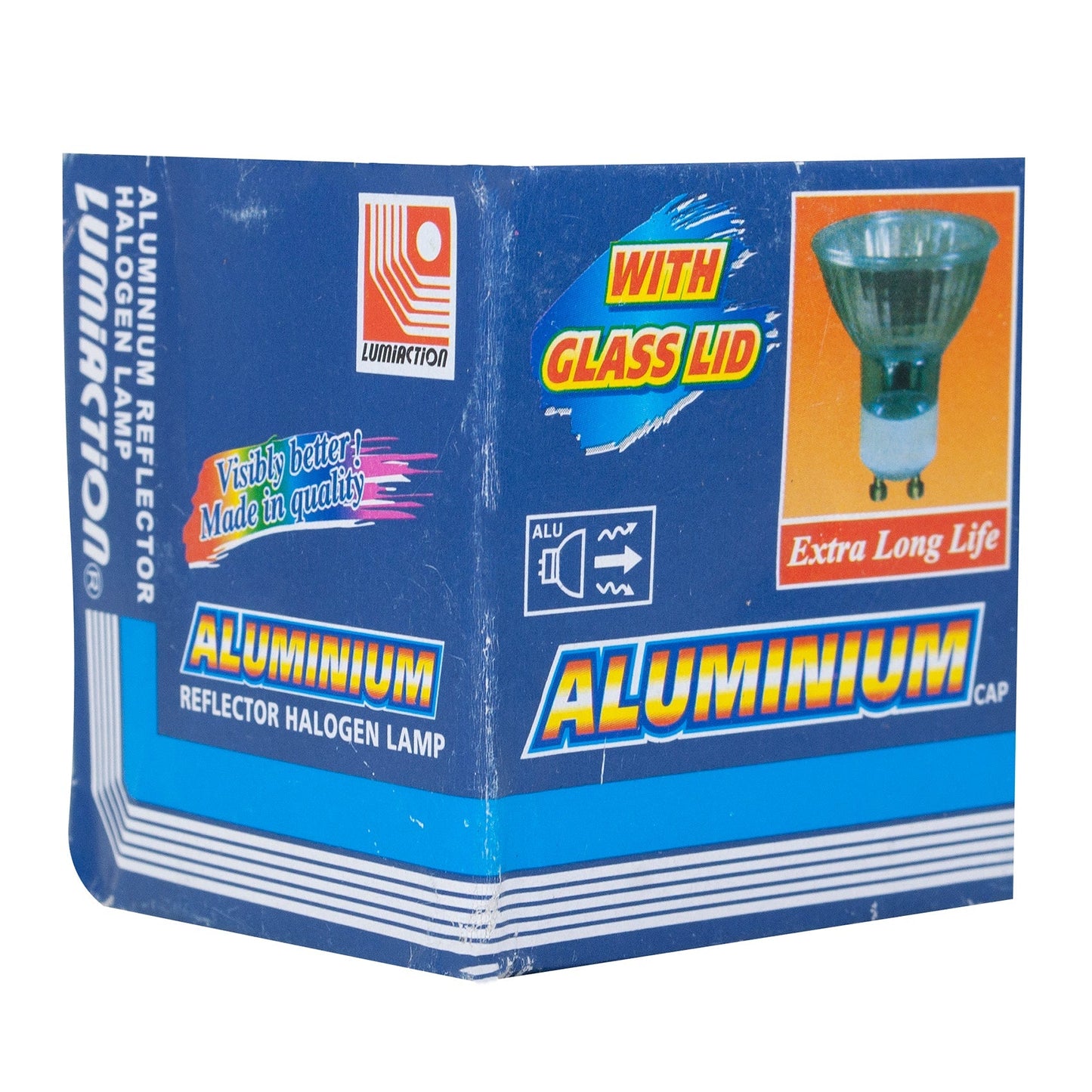 Foco Lummi gu10 120v 50w c/cubierta