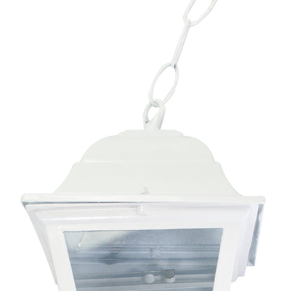 Farol Kley colgante rustico blanco