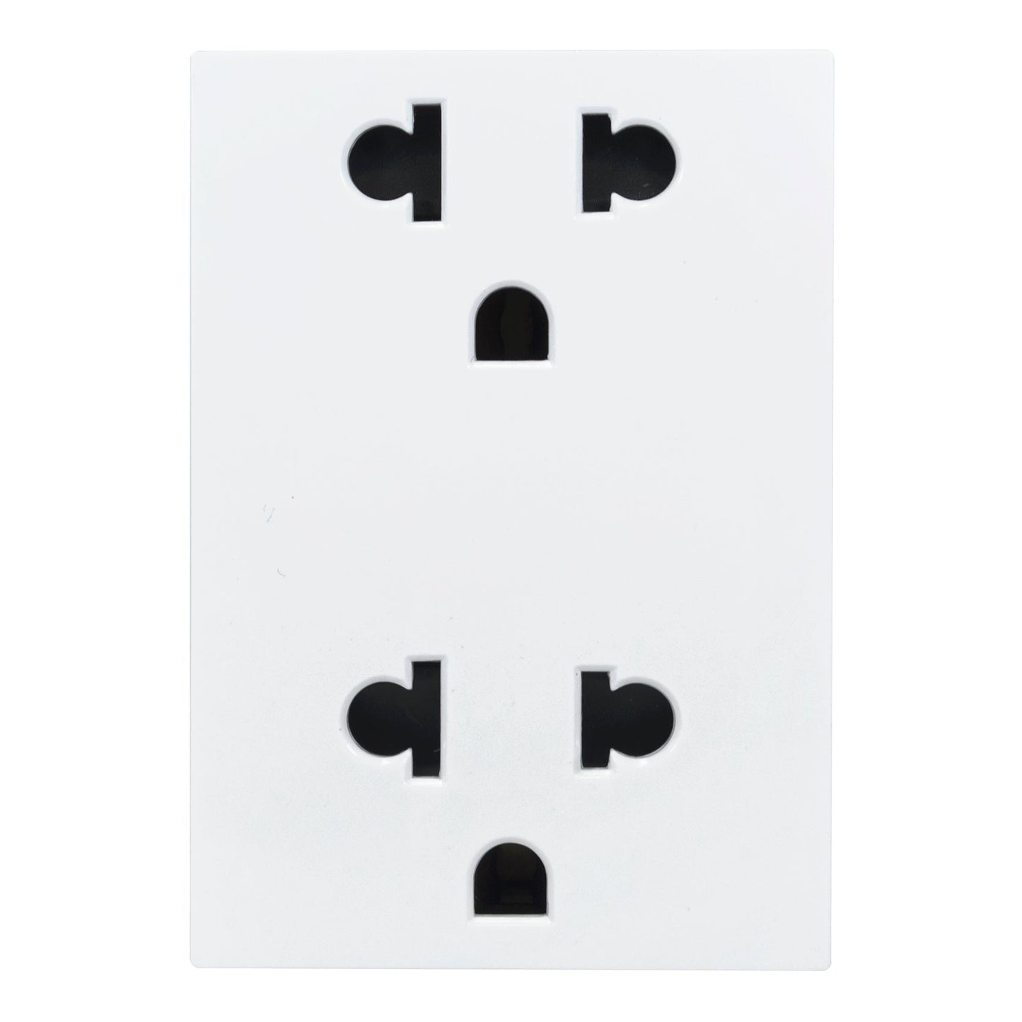 Contacto Lucek colors duplex c/ conexion euroamericana 3 mod