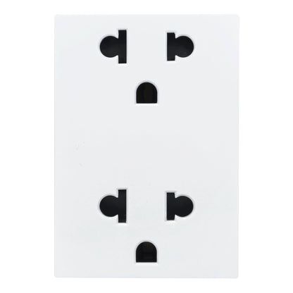 Contacto Lucek colors duplex c/ conexion euroamericana 3 mod