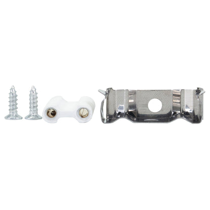 Conector para gabinete t8 con grapas