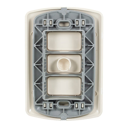 Placa Kley marfil tipo evolucion ciega