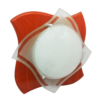 Plafón eco pañuelo madera grande