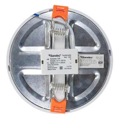 LUMINARIO SANELEC AJUSTABLE CIRCULAR 10W