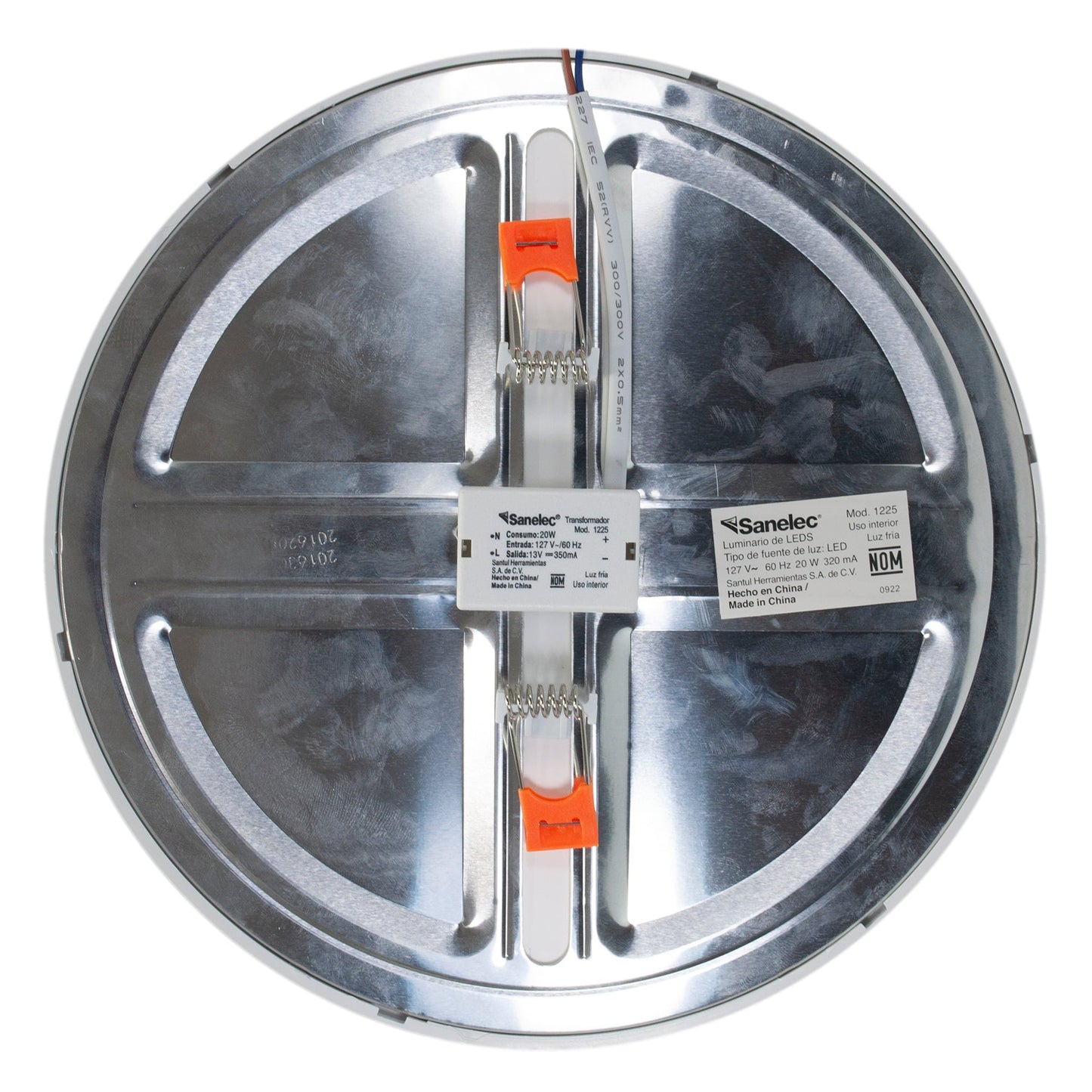 LUMINARIO SANELEC AJUSTABLE CIRCULAR 20W