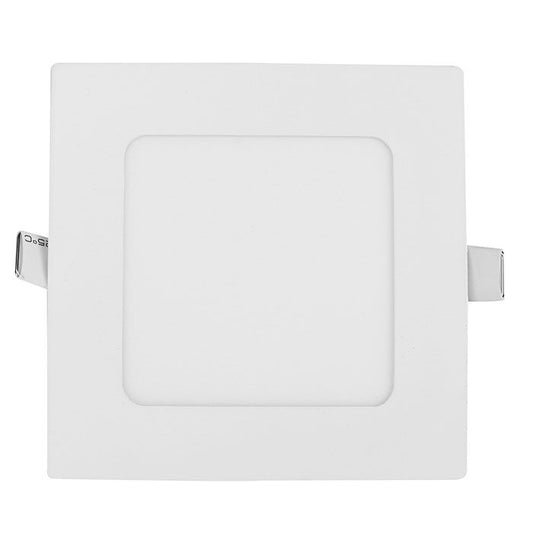 Empotrado Sanelec led 6w cuadrado cálido