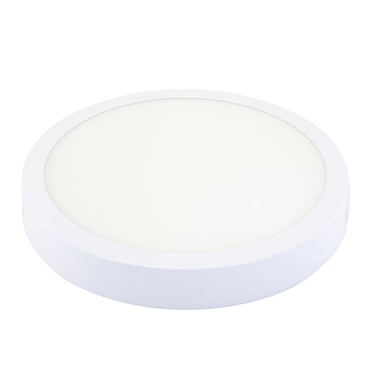 Luminario Sanelec led 18w sobreponer redondo cálido
