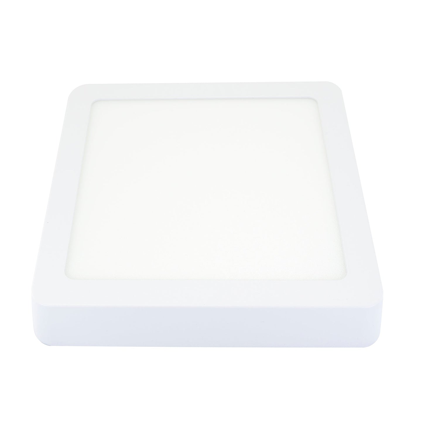 Luminario Sanelec led 12w sobreponer cuadrado frío