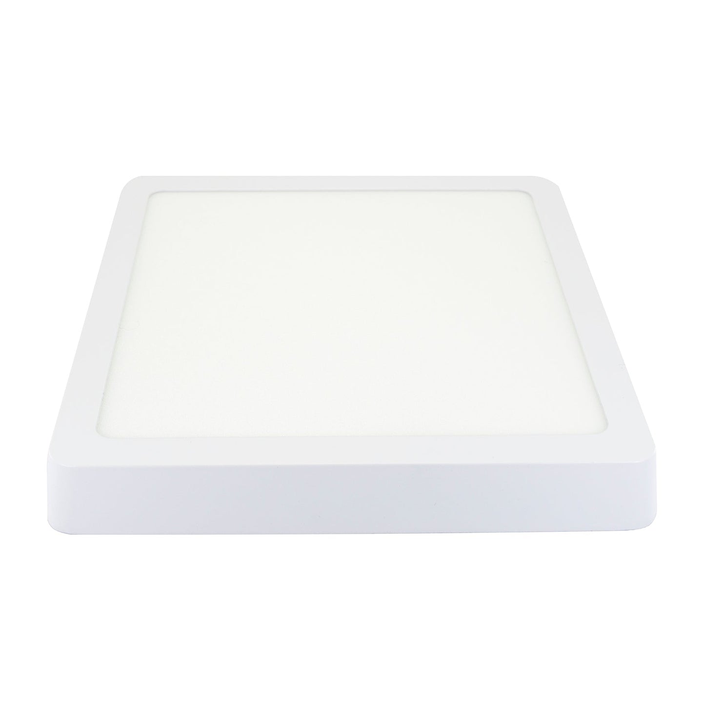 Luminario Sanelec led 18w sobreponer cuadrado frío