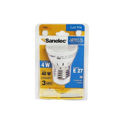 Foco Sanelec led e26 4w frío