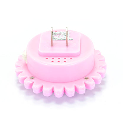 Lámpara Sanelec luz de noche led flor rosa