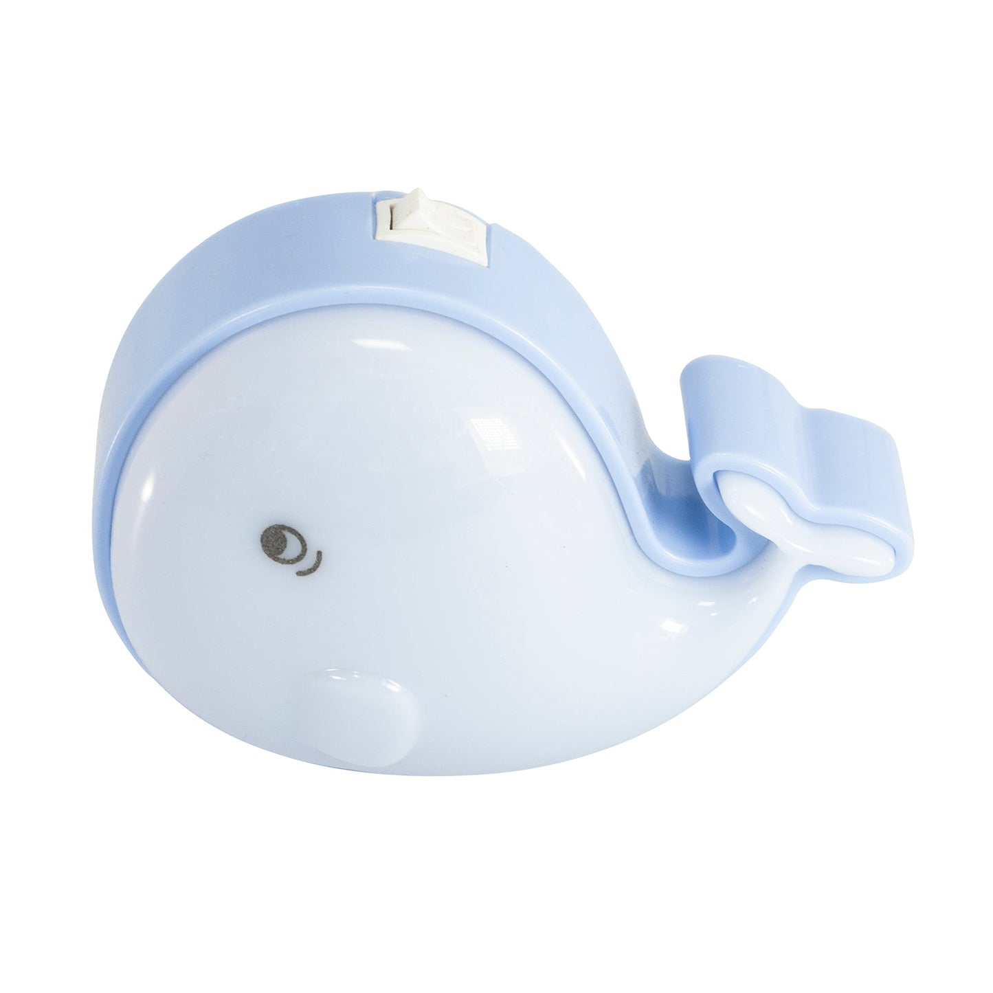 Lámpara Sanelec luz de noche led ballena