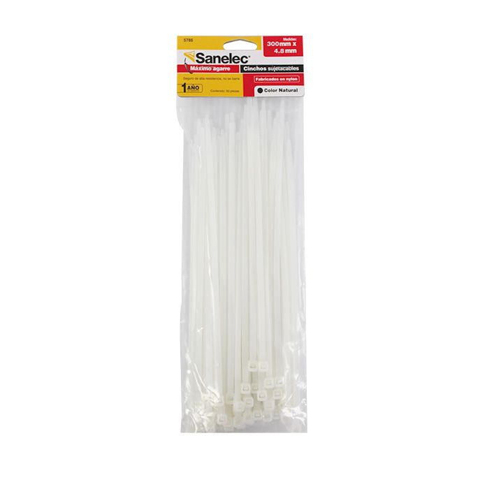 Cincho Sanelec 30cm x 4.7mm