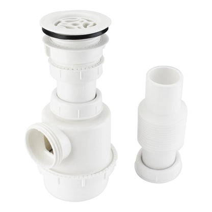 Cespol sanplom flexible 1 1/2 de pvccon trampa, para fregad