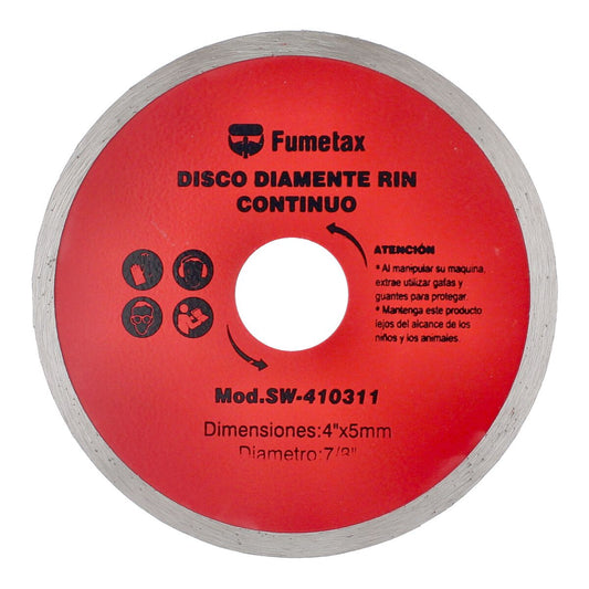 DISCO FUMETAX DE DIAMANTE 4 RIN CONTINUO