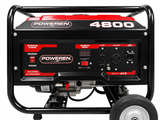 GENERADOR POWEREN 4000/4800 W BIFASICO