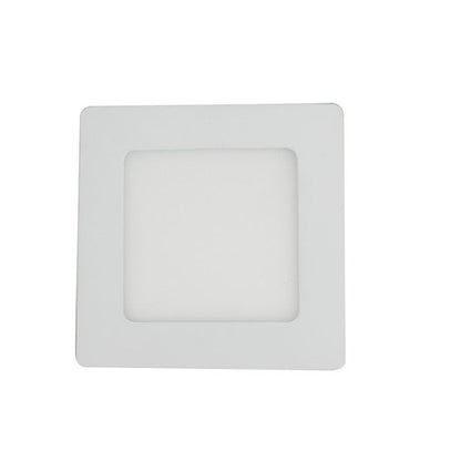 Luminario Sanelec led 6w sobreponer cuadrado cálido