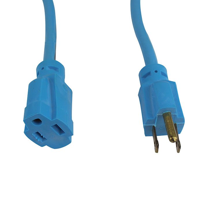 Extensión Sanelec uso rudo 30.5 mts azul 3x16