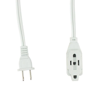 Extensión Sanelec doméstica 6 m blanca reforzada 2x16