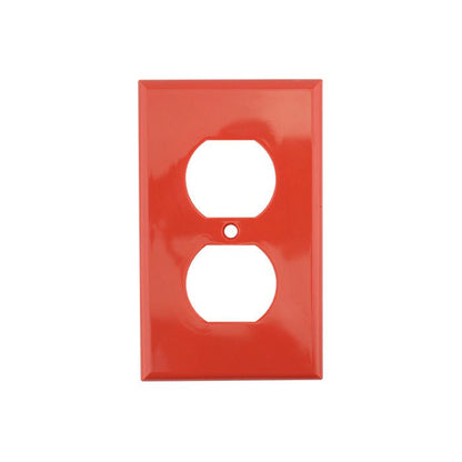 Placa Sanelec duplex naranja