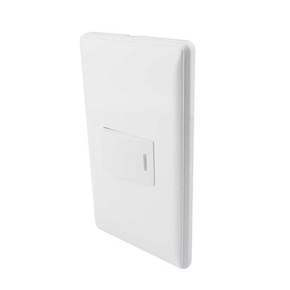 Placa Sanelec italia con apagador sencillo