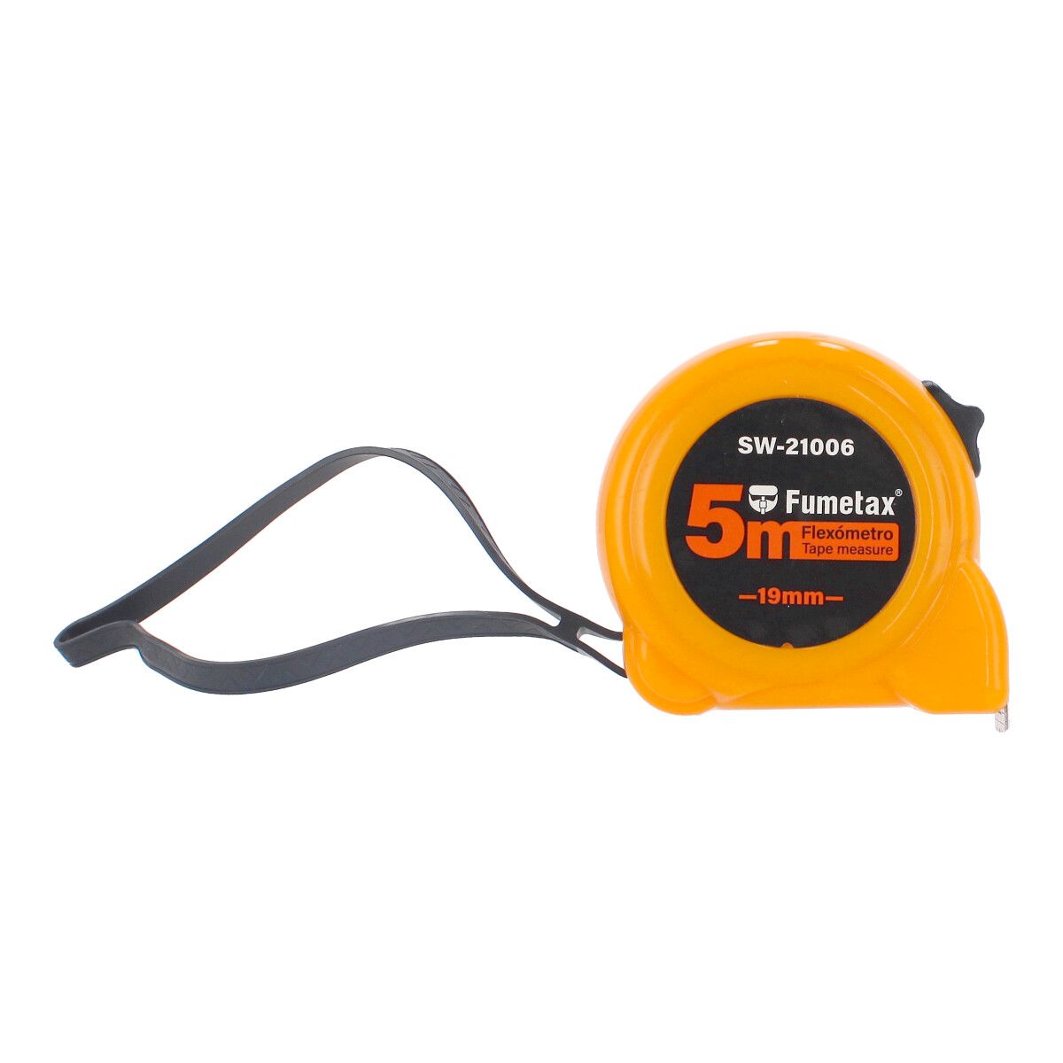 FLEXOMETRO FUMETAX 5MTS NARANJA