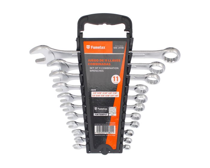 LLAVE COMBINADA FUMETAX 11PZ STD